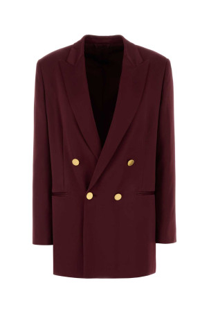 Tyrian purple satin blazer ALBERTA FERRETTI (A05056627)