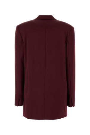 Tyrian purple satin blazer ALBERTA FERRETTI (A05056627)