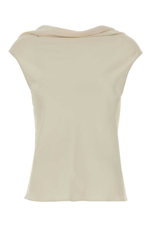 Ivory satin top ALBERTA FERRETTI (A08086627)