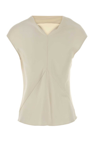 Ivory satin top ALBERTA FERRETTI (A08086627)