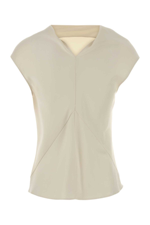 Ivory satin top ALBERTA FERRETTI (A08086627)