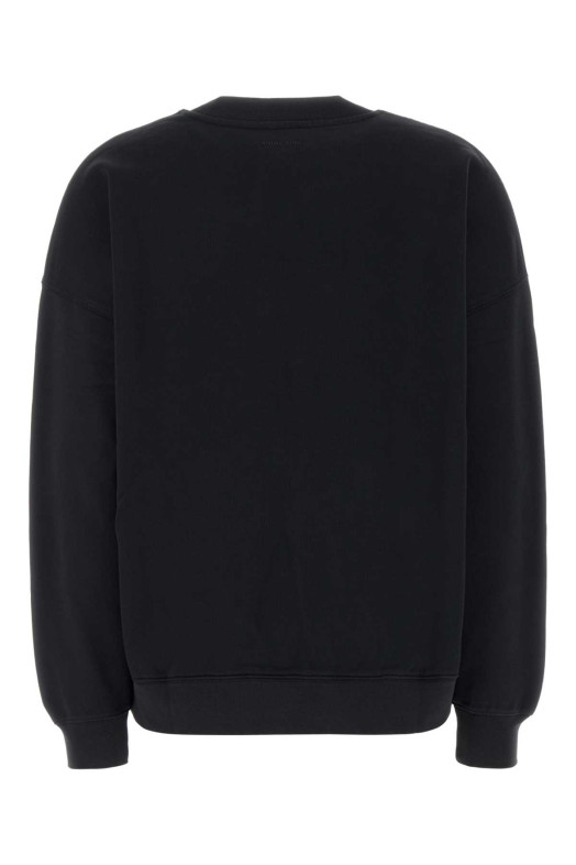 Charcoal cotton sweatshirt ANINE BING (A0812679)