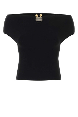 Black jersey top Black ALBERTA FERRETTI (A09026608)