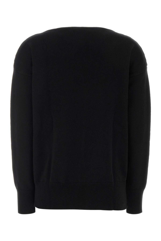 Black wool blend sweater Black ALBERTA FERRETTI (A09056603)