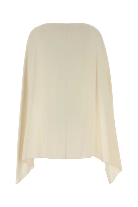 Cream crepe cape ALBERTA FERRETTI (A33026627)