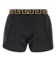 Black polyester swimming shorts VERSACE (ABU010221A11120)