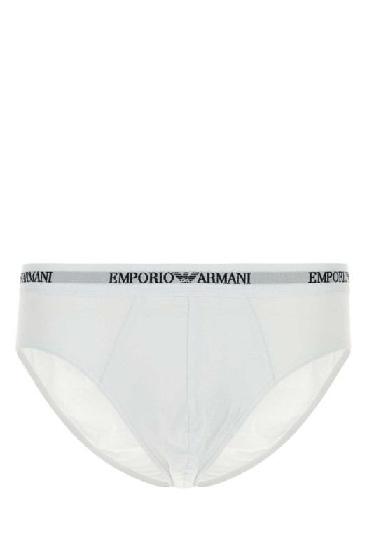 White stretch cotton brief set EMPORIO ARMANI (EM000258AF14132)