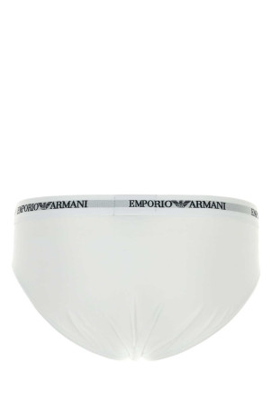 White stretch cotton brief set EMPORIO ARMANI (EM000258AF14132)