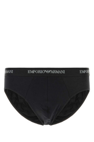Black stretch cotton brief set EMPORIO ARMANI (EM000258AF14132)