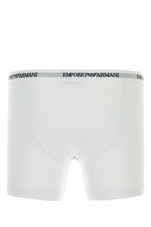 White stretch cotton boxer set EMPORIO ARMANI (EM000261AF14132)