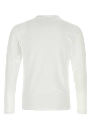 White stretch cotton t-shirt EMPORIO ARMANI (EM000383AF25018)