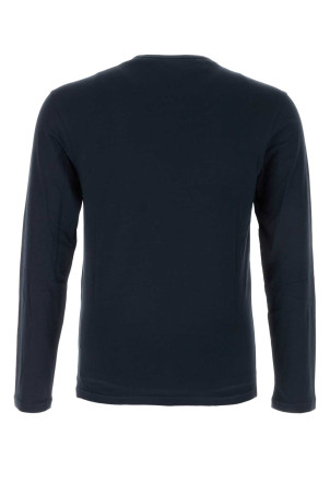 Midnight blue stretch cotton t-shirt EMPORIO ARMANI (EM000383AF25018)