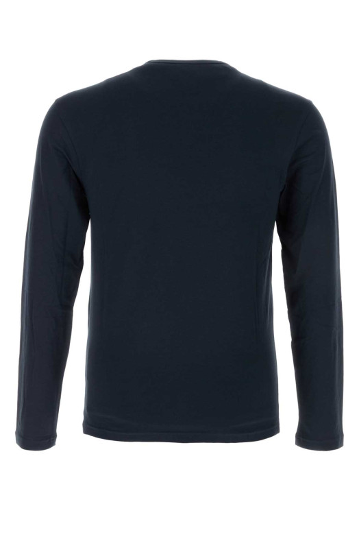 Midnight blue stretch cotton t-shirt EMPORIO ARMANI (EM000383AF25018)