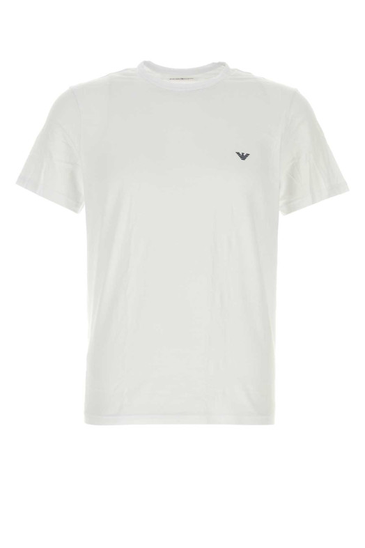 White stretch cotton t-shirt set EMPORIO ARMANI (EM000391AF14132)
