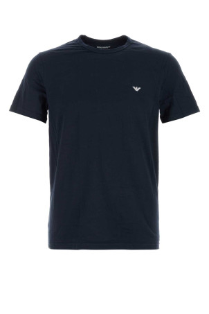 Midnight blue stretch cotton t-shirt set EMPORIO ARMANI (EM000391AF14132)