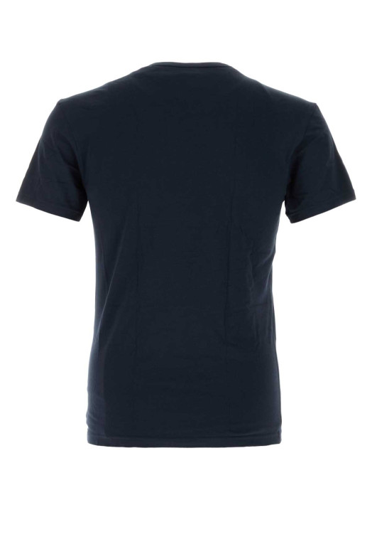 Midnight blue stretch cotton t-shirt set EMPORIO ARMANI (EM001849AF14131)