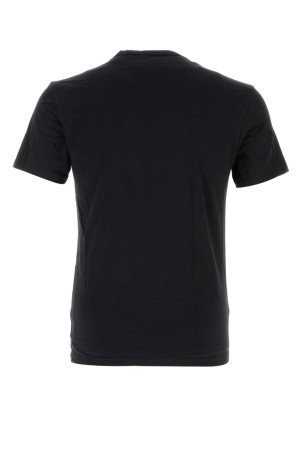Black stretch cotton t-shirt set EMPORIO ARMANI (EM001849AF25018)