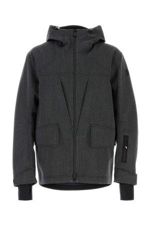 Dark grey wool Ardiden jacket MONCLER GRENOBLE (L20971A00001599S4)