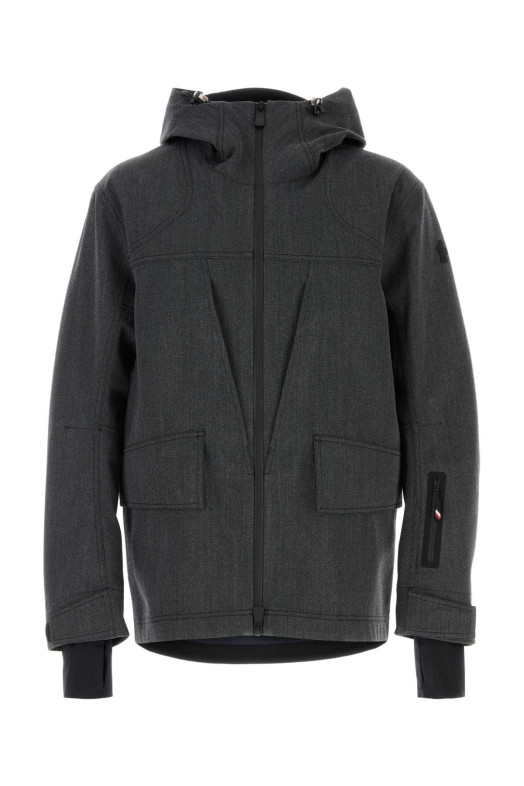 Темно-серая шерстяная куртка Ardiden MONCLER GRENOBLE (L20971A00001599S4)