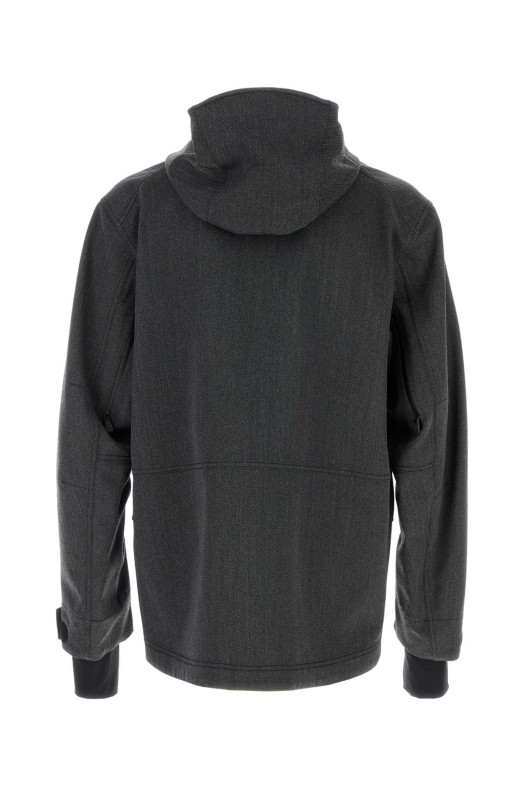 Темно-серая шерстяная куртка Ardiden MONCLER GRENOBLE (L20971A00001599S4)