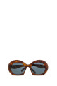 Printed acetate sunglasses Gray LOEWE (LW40077F55)