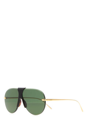 Gold metal sunglasses LOEWE (LW40192U)