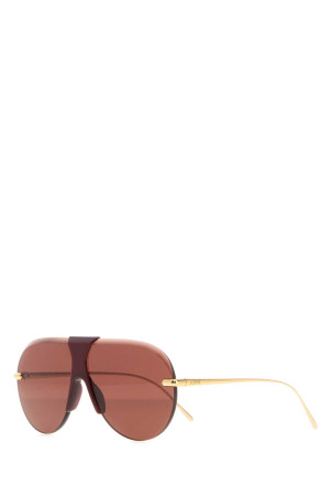 Gold metal sunglasses LOEWE (LW40192U)