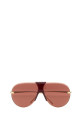 Gold metal sunglasses LOEWE (LW40192U)