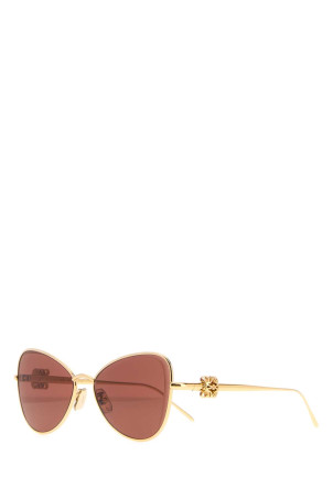 Gold metal sunglasses LOEWE (LW40208U)