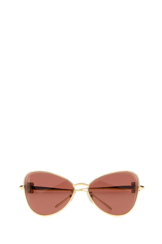 Gold metal sunglasses LOEWE (LW40208U)