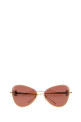 Gold metal sunglasses LOEWE (LW40208U)