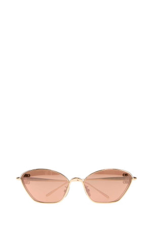 Gold metal sunglasses LOEWE (LW40209U)