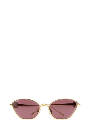Gold metal sunglasses LOEWE (LW40209U)