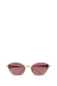 Gold metal sunglasses LOEWE (LW40209U)
