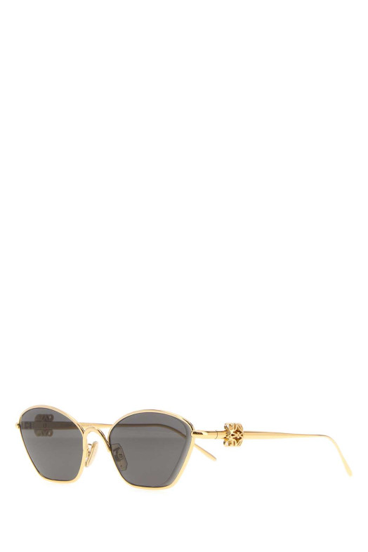 Gold metal sunglasses LOEWE (LW40209U)