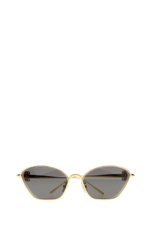 Gold metal sunglasses LOEWE (LW40209U)