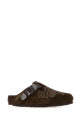 Вышитые замшевые тапочки Birkenstock x Etro «Boston», бордовые BIRKENSTOCK X ETRO (WS4M0020AP12S)