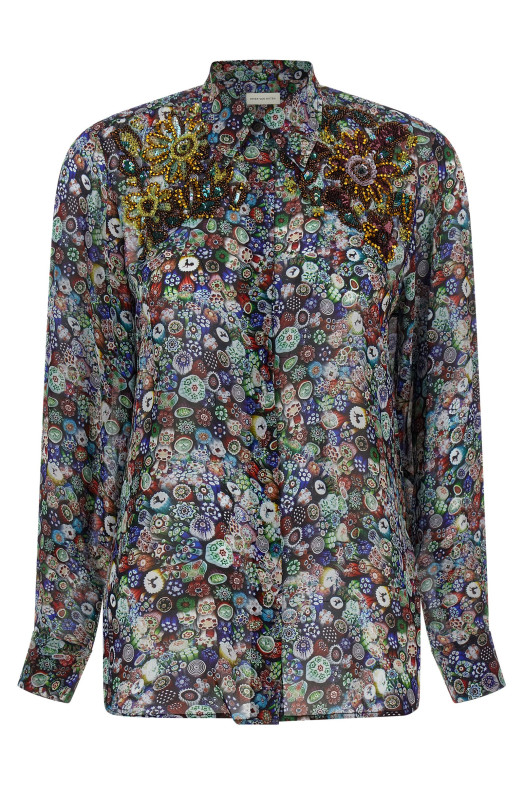 'Glass Kaleidoscope' shirt Multicolor