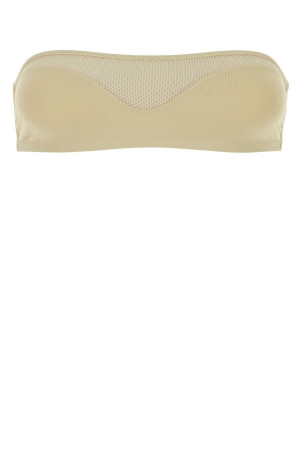 Ivory stretch nylon Premiere bikini top Multicolor ERES (032606)