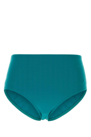 Teal green stretch nylon Remember bikini bottom ERES (042501)
