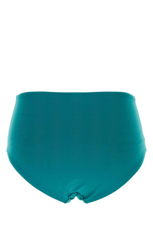Teal green stretch nylon Remember bikini bottom ERES (042501)