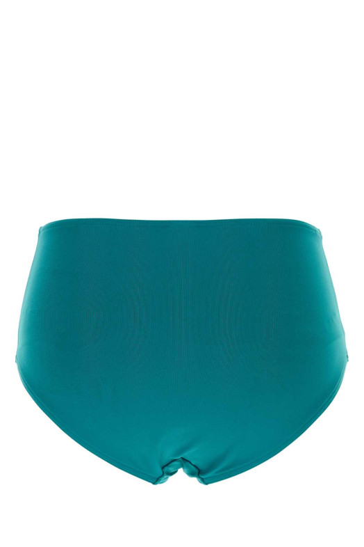 Teal green stretch nylon Remember bikini bottom ERES (042501)