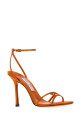 Orange satin 1998 Leo 100 sandals JIMMY CHOO (1998LEO100SAT)