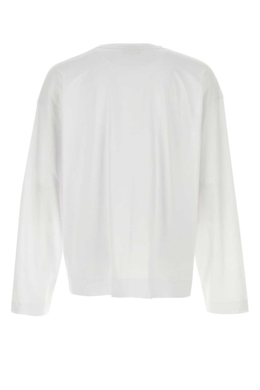 Белая хлопковая футболка Hegland DRIES VAN NOTEN (2610211123603)