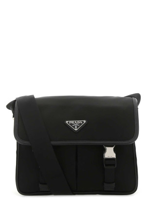Black Re-nylon crossbody bag Black PRADA (2VD769VXLO2DMH)
