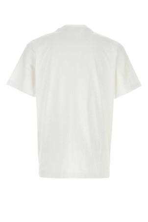 White cotton t-shirt GUCCI (855021XJHOJ)