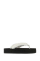 White satin Jet Leg thong slippers BALENCIAGA (870111W0WM0)