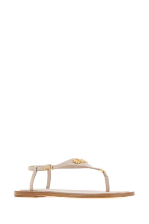 Light pink leather Riva thong sandals BALENCIAGA (876660WBFE1)