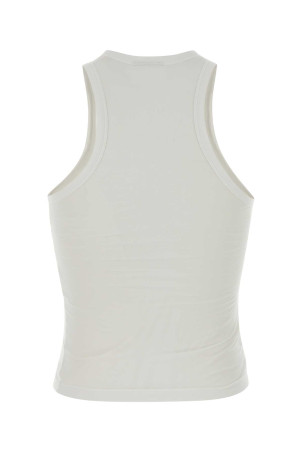 White cotton tank top BALENCIAGA (A009E6TUVB2)