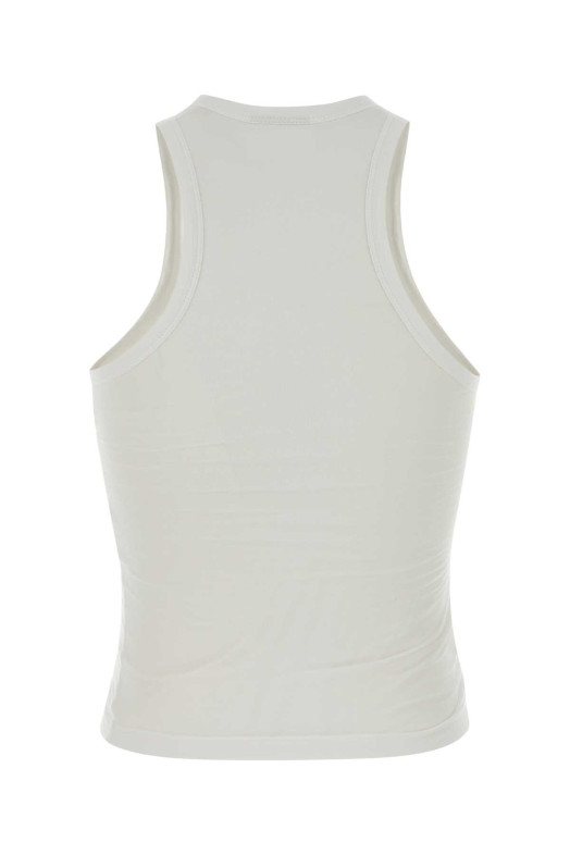 White cotton tank top BALENCIAGA (A009E6TUVB2)